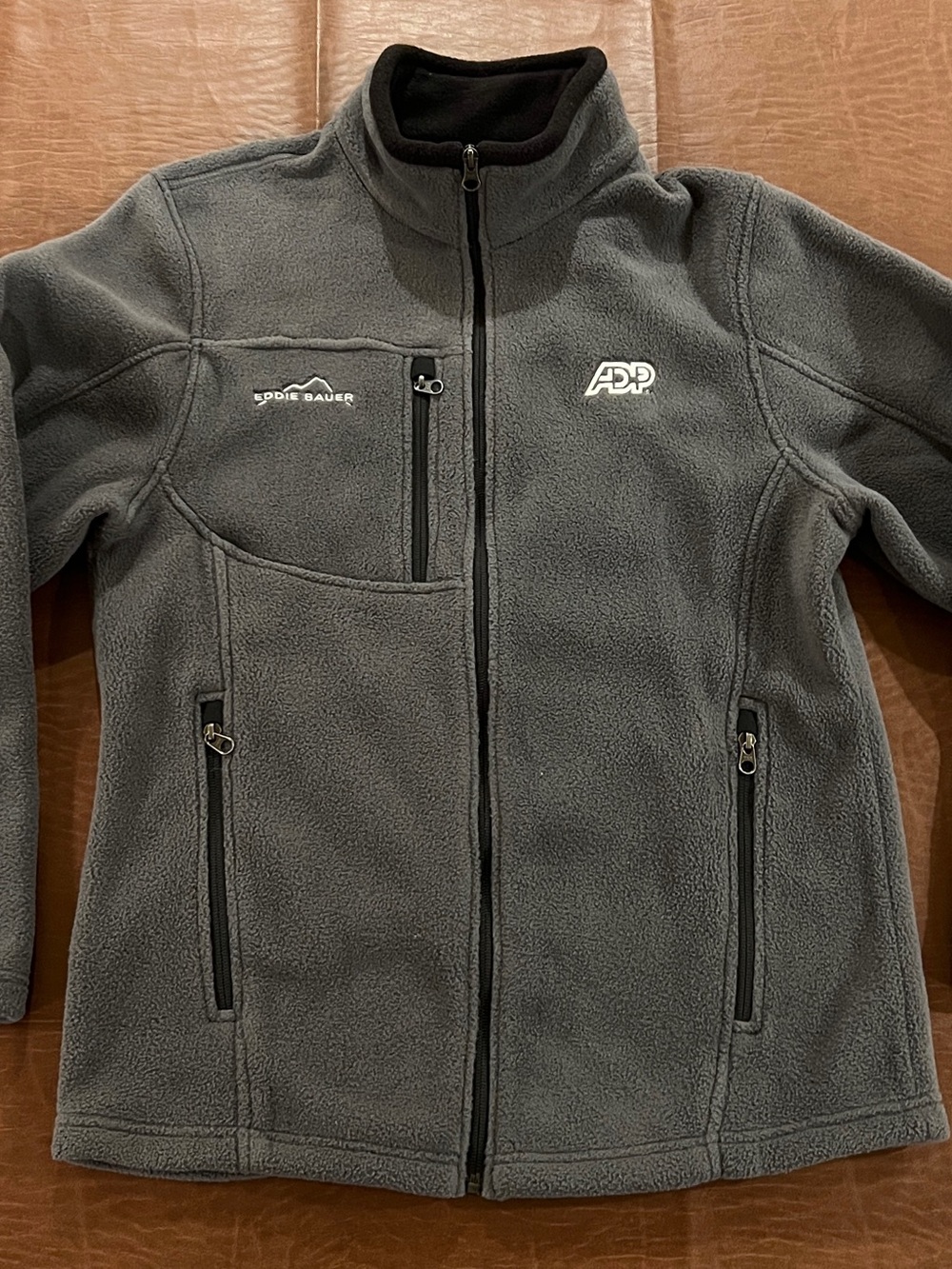 ADP Eddie Bauer Full-Zip Fleece Jacket - Small